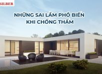 Những sai lầm phổ biến khi thi công chống thấm