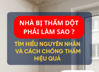 THẤM DỘT – NGUYÊN NHÂN – GIẢI PHÁP HIỆU QUẢ!