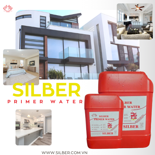 SILBER PRIMER WATER : Lớp phụ gia kết nối gốc nước